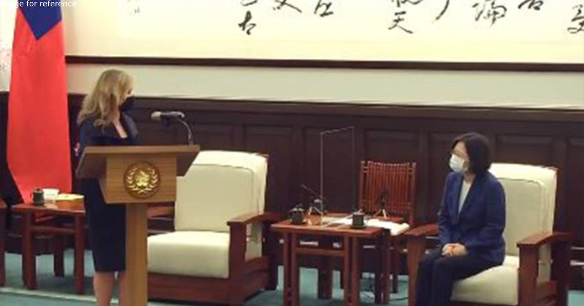 US senator Marsha Blackburn meets Taiwan president amid China tensions